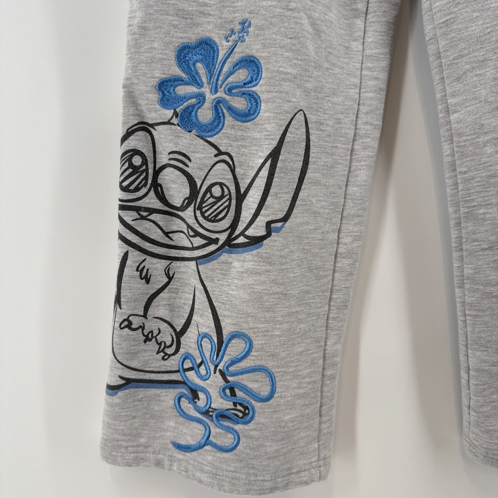 Disney Stitch Women's Embellished Cargo Joggers Gray Size S 3/5 - Picture 2 of 8